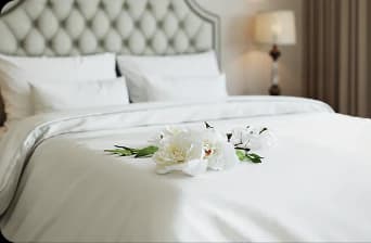Bedroom prepared to Inhaven Standard quality